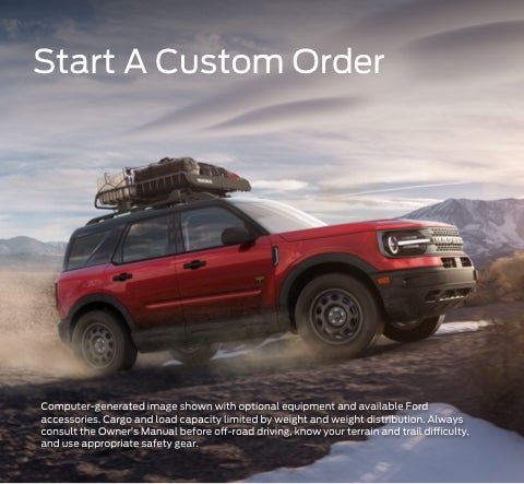 Start a custom order | Holt Motors Ford of Cokato in Cokato MN