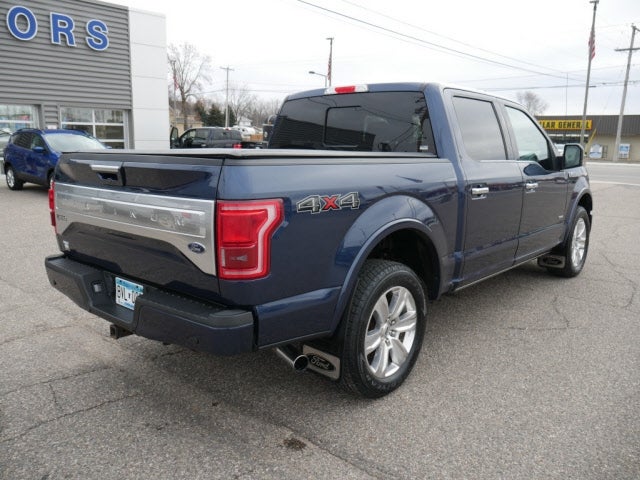 Used 2015 Ford F-150 Platinum with VIN 1FTEW1EG3FFC01218 for sale in Cokato, Minnesota
