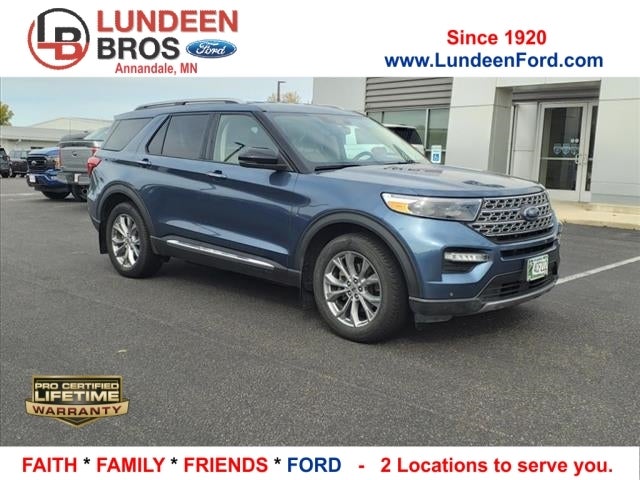 Used 2020 Ford Explorer Limited with VIN 1FMSK8FH2LGA00992 for sale in Cokato, Minnesota